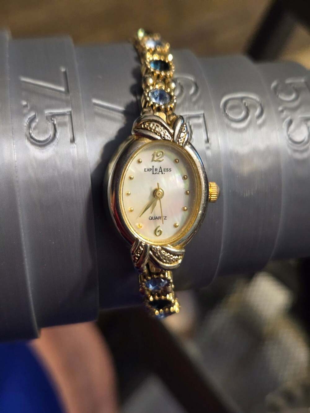 LA Express Women's Quartz Two-Tone Watch WORKS